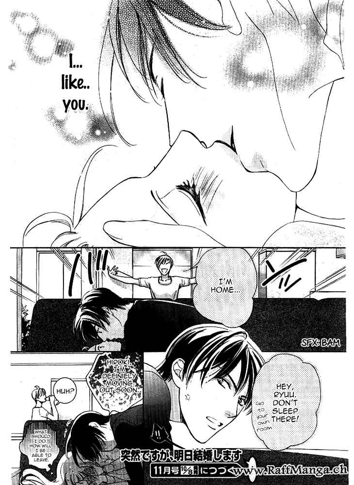 Page 35 Chapter 6 Totsuzen Desu ga, Ashita Kekkon Shimasu