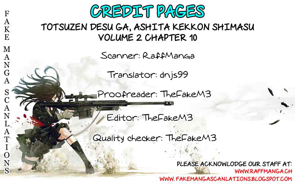Page 35 Chapter 10 Totsuzen Desu ga, Ashita Kekkon Shimasu