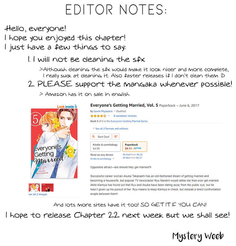 Page 36 Chapter 21 Totsuzen Desu ga, Ashita Kekkon Shimasu