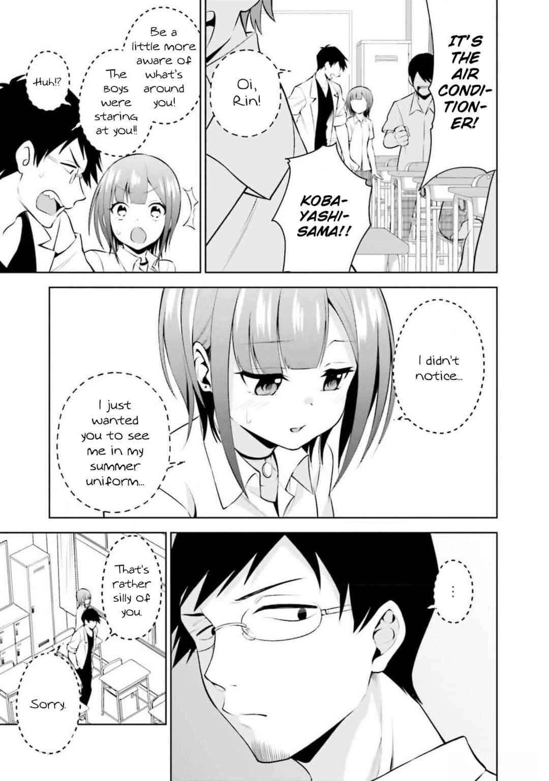Page 7 Chapter 19 Rin-chan wa Suezen Shitai