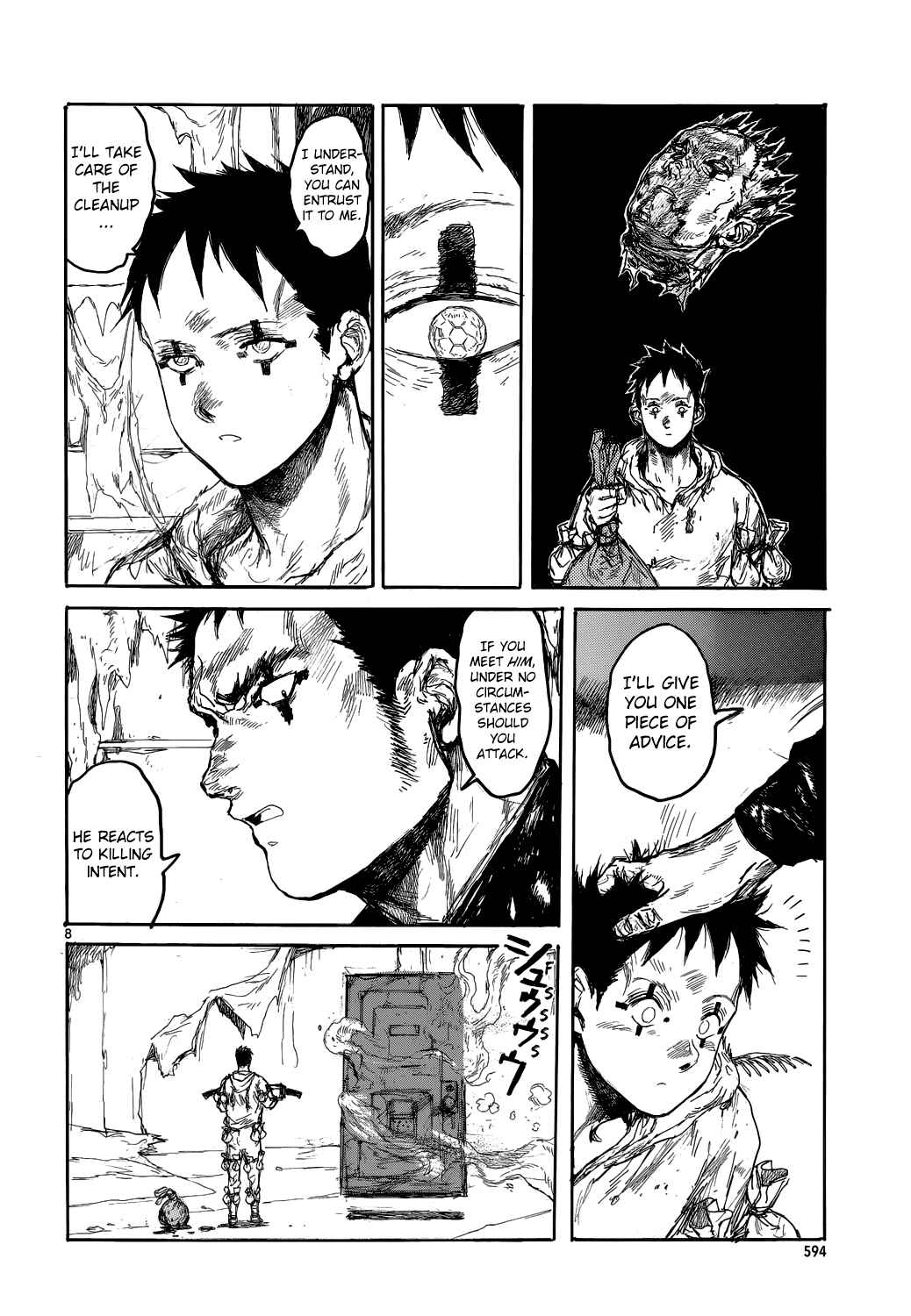 Page 8 Chapter 144 Dorohedoro