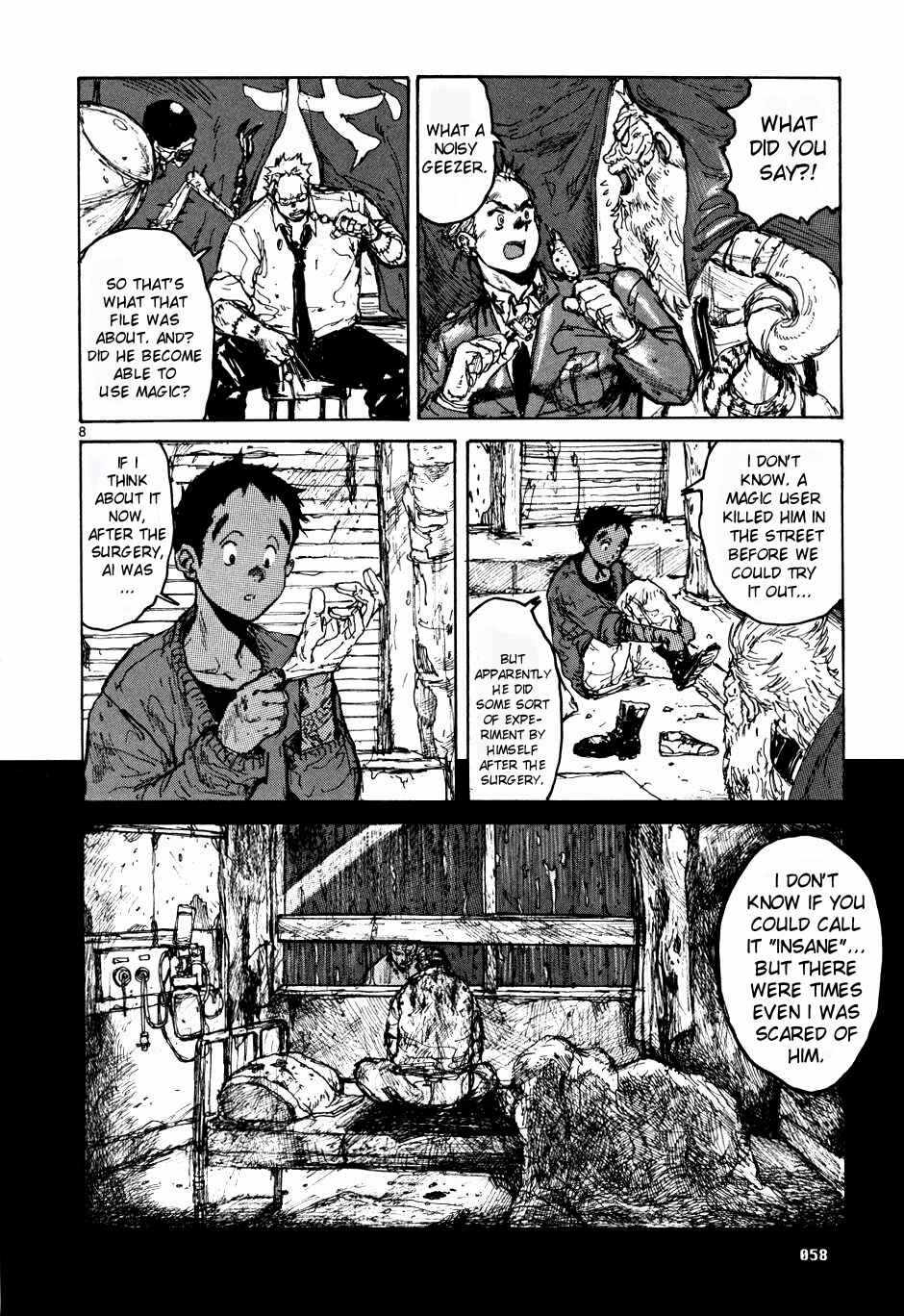 Page 8 Chapter 58 Dorohedoro