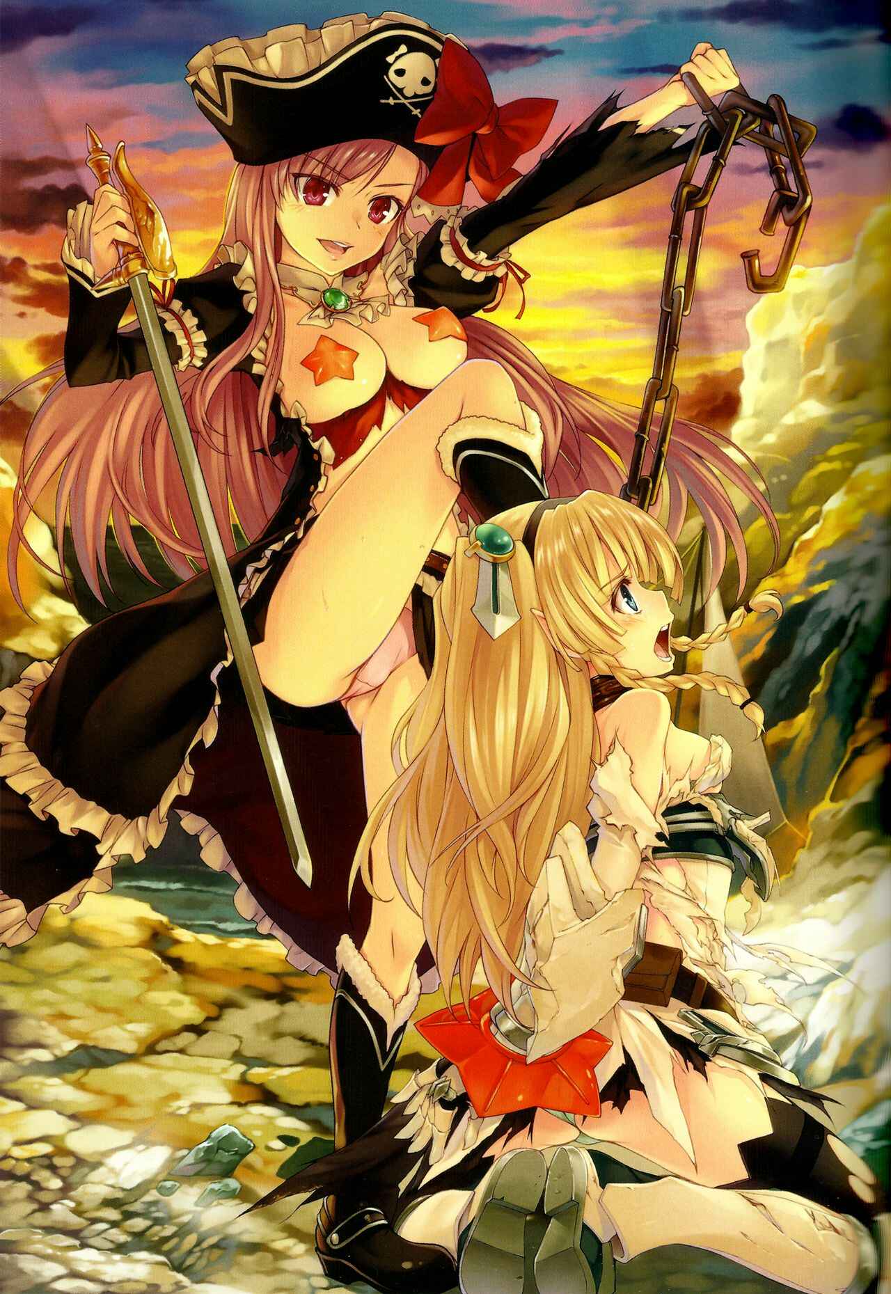 Page 17 Chapter 1 Queens Blade - Vanquished Queens (Visual Book)