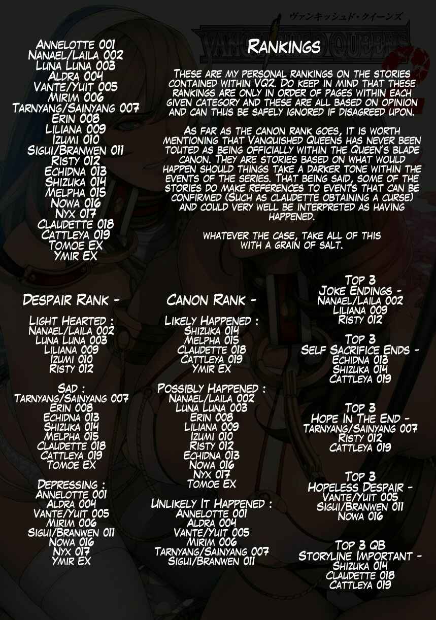Page 26 Chapter 1 Queens Blade - Vanquished Queens (Visual Book)
