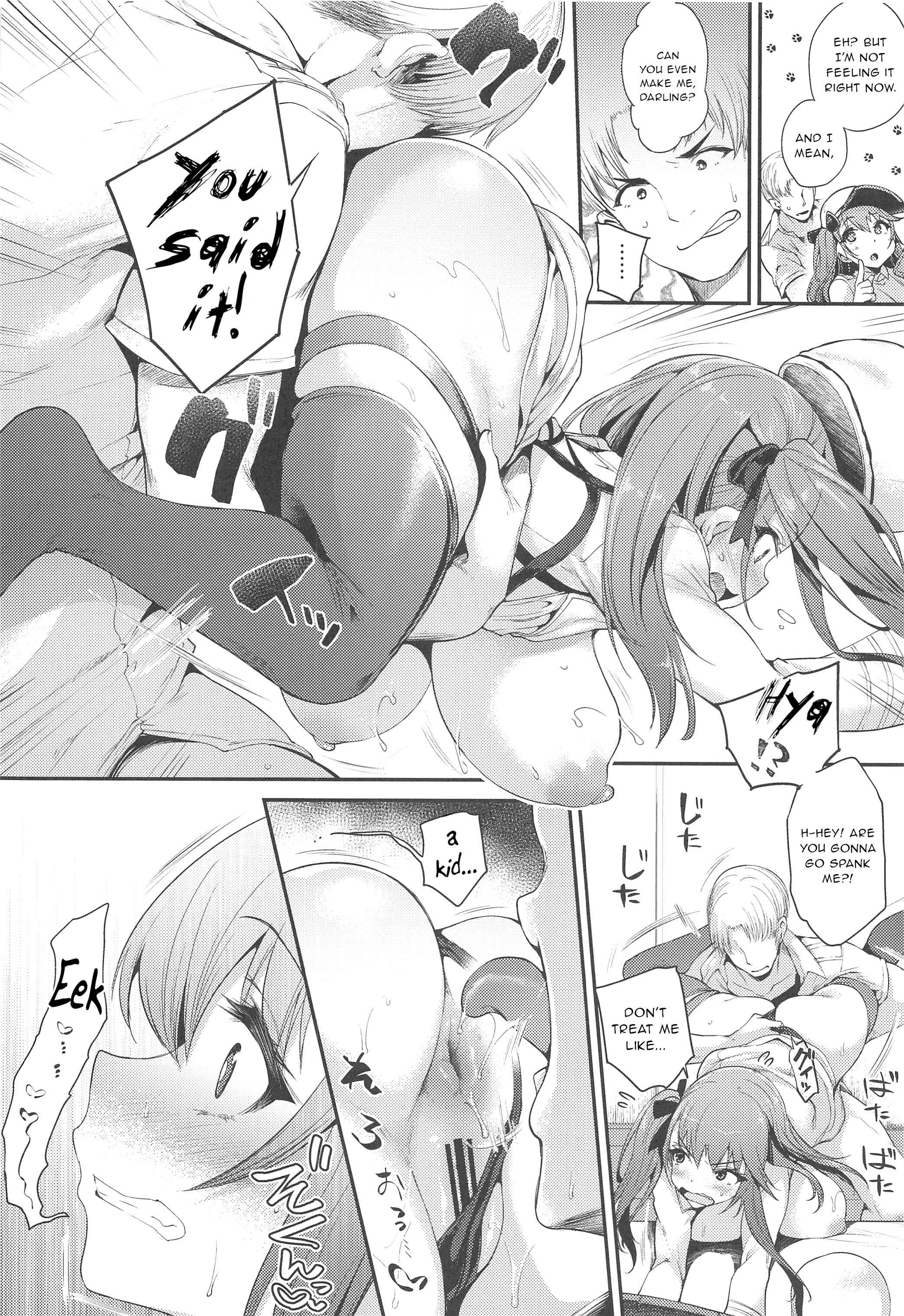 Page 9 Chapter Unknown_e854 Azur Lane - Namaiki na Yome no Oshiri ni Oshioki (Doujnshi)