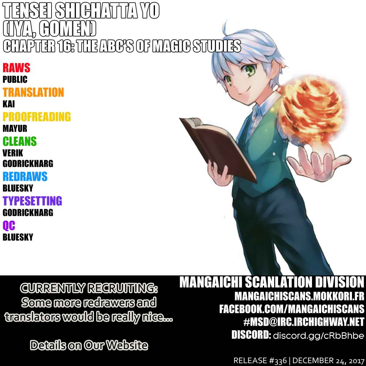 Page 1 Chapter 16 Tensei Shichattayo (Iya, Gomen)