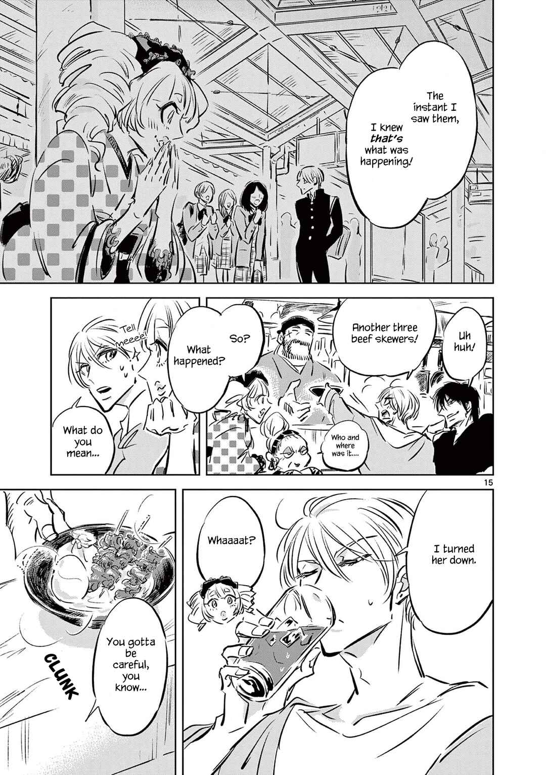 Page 15 Chapter 4 Usagi to Taka no Su
