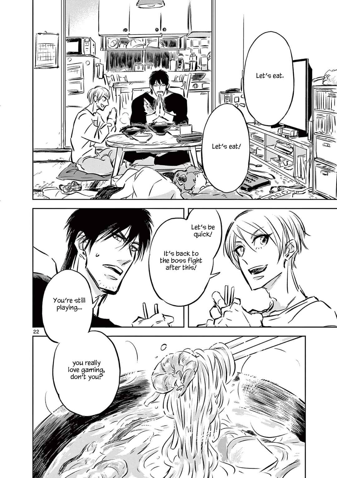 Page 22 Chapter 3 Usagi to Taka no Su