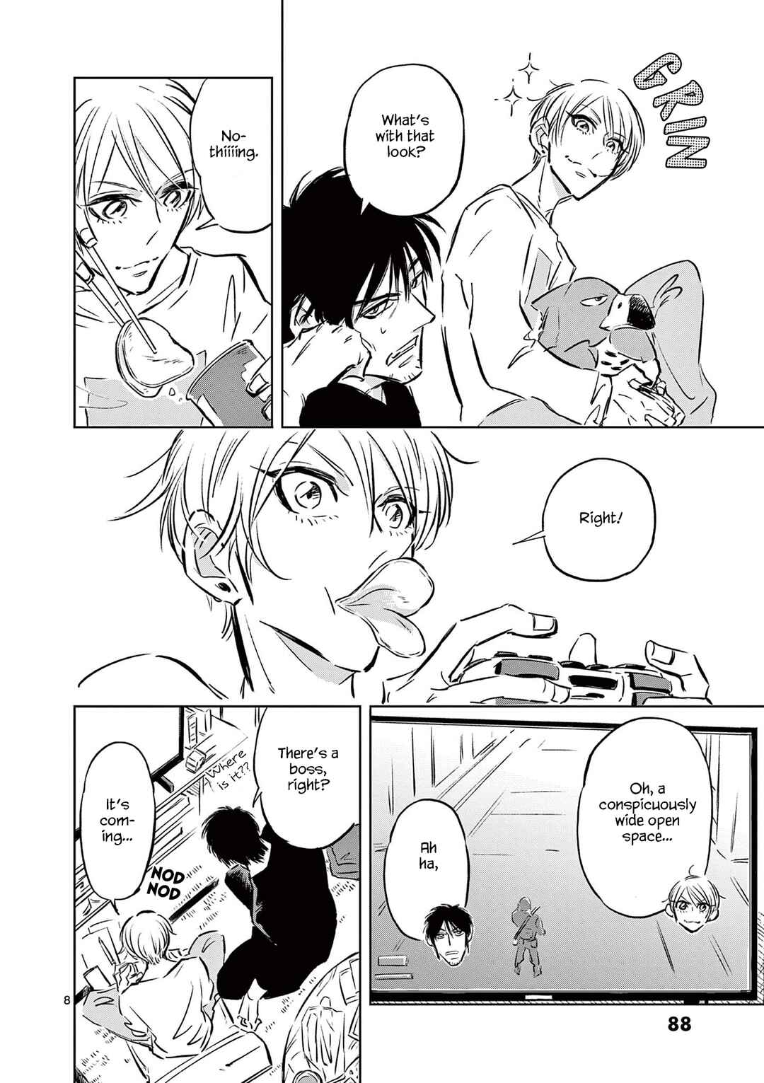 Page 8 Chapter 3 Usagi to Taka no Su