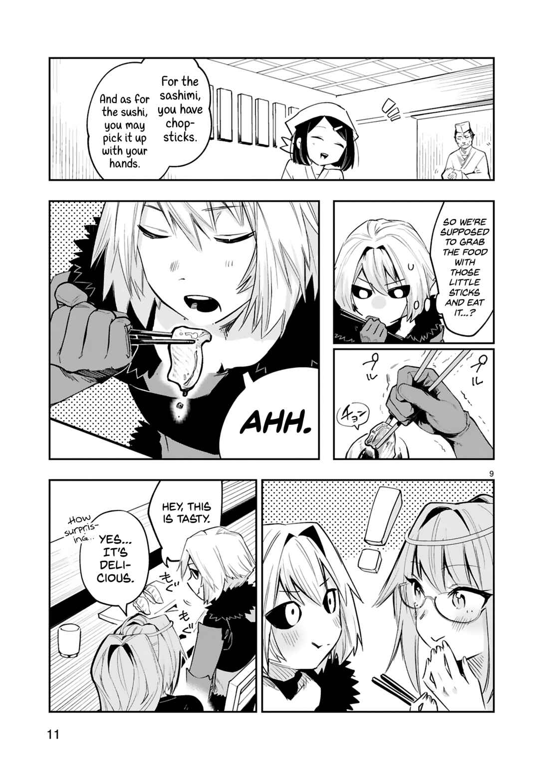 Page 12 Chapter 14 Maken Tsukai no Moto Shounen Hei wa, Moto Teki Kanbu no Onee-san to Issho ni Ikitai