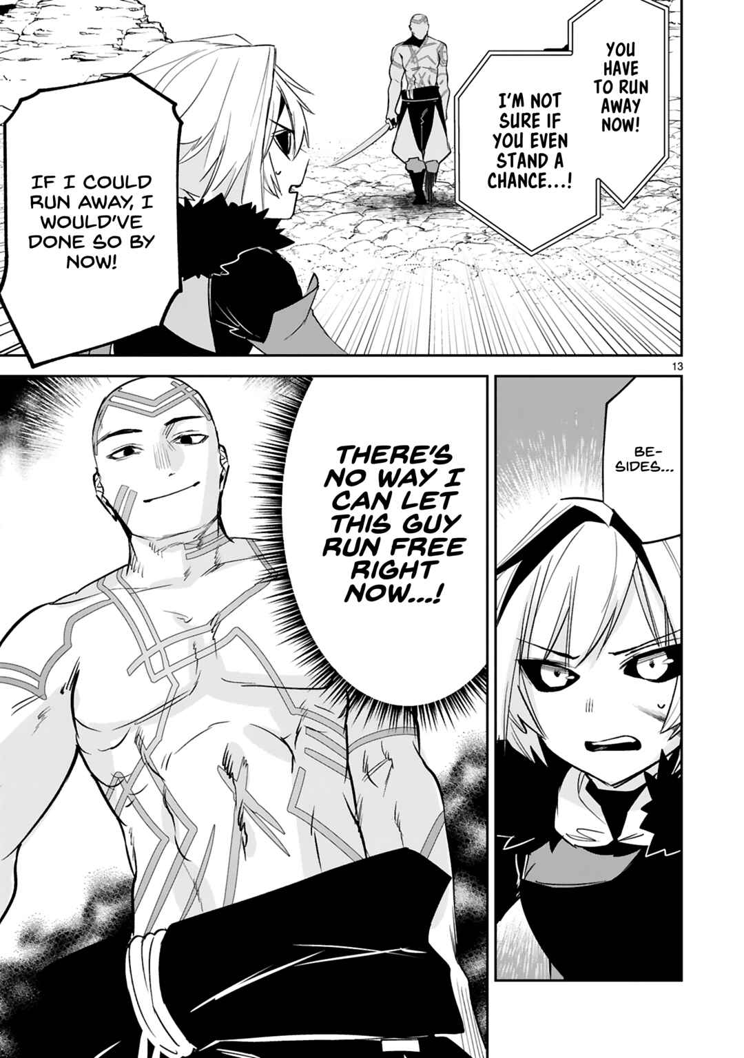 Page 14 Chapter 21 Maken Tsukai no Moto Shounen Hei wa, Moto Teki Kanbu no Onee-san to Issho ni Ikitai