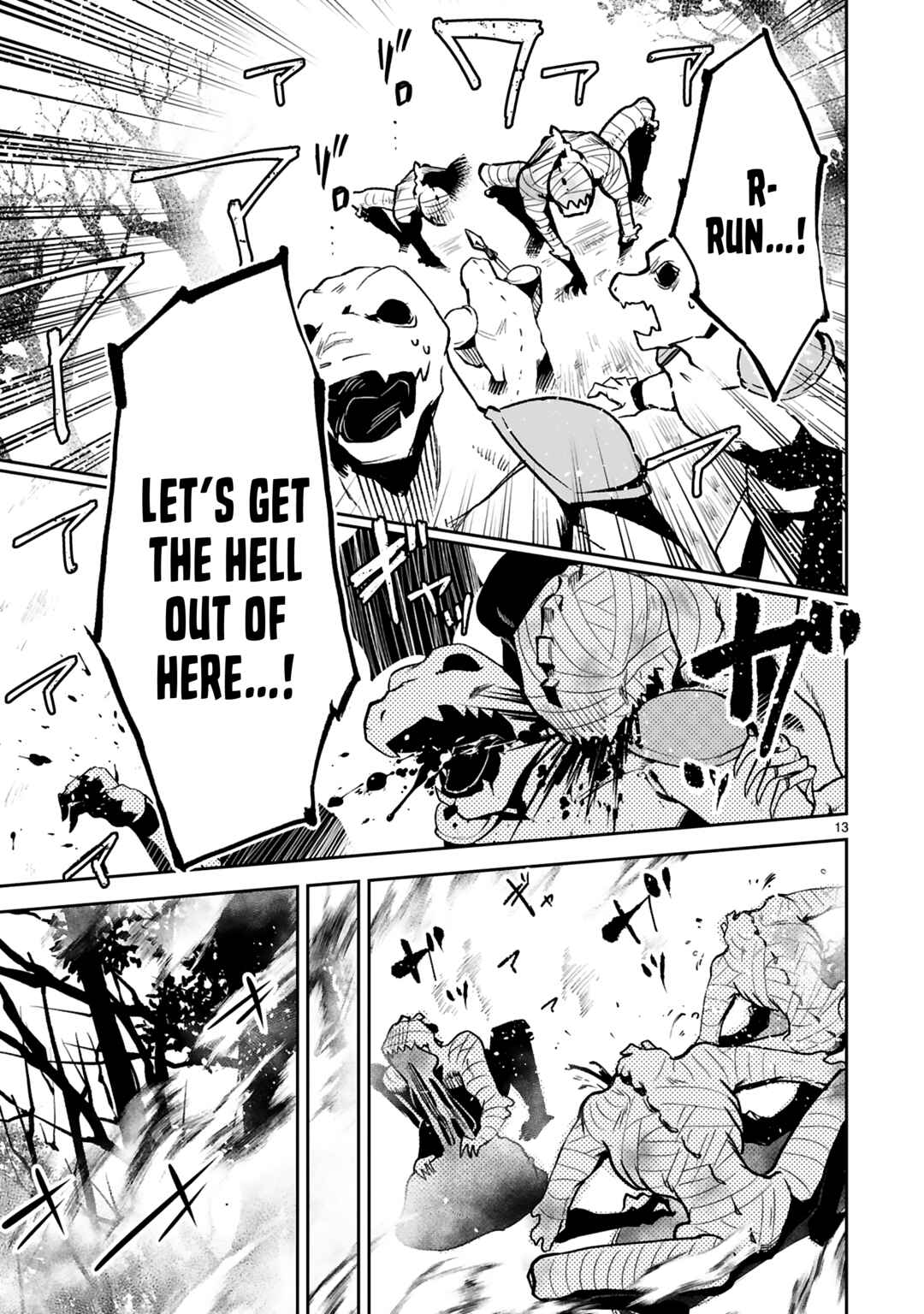 Page 14 Chapter 19 Maken Tsukai no Moto Shounen Hei wa, Moto Teki Kanbu no Onee-san to Issho ni Ikitai