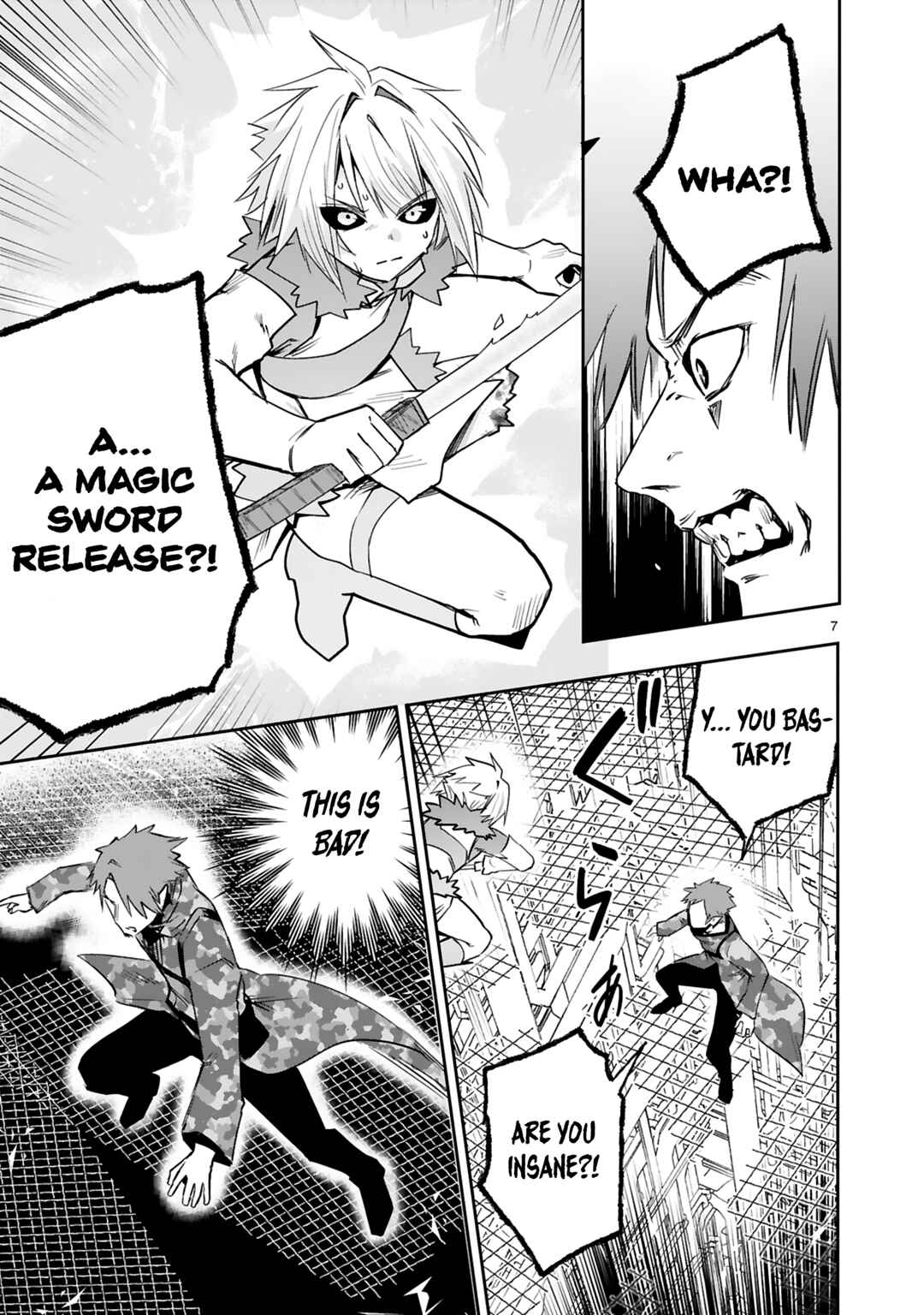 Page 8 Chapter 37 Maken Tsukai no Moto Shounen Hei wa, Moto Teki Kanbu no Onee-san to Issho ni Ikitai