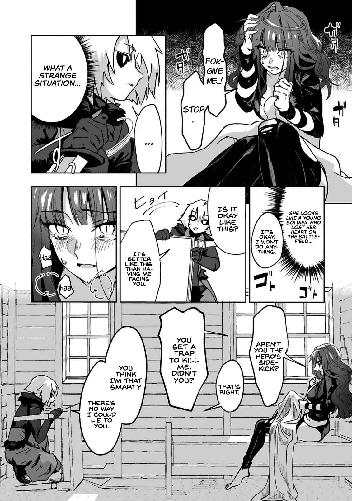 Page 13 Chapter 1.1 Maken Tsukai no Moto Shounen Hei wa, Moto Teki Kanbu no Onee-san to Issho ni Ikitai