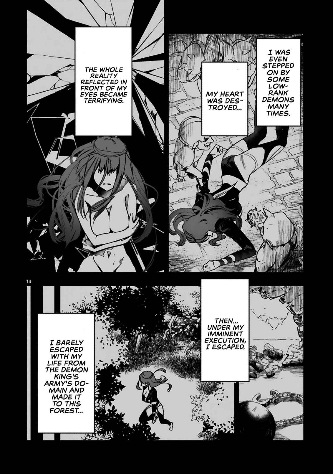 Page 16 Chapter 1.1 Maken Tsukai no Moto Shounen Hei wa, Moto Teki Kanbu no Onee-san to Issho ni Ikitai