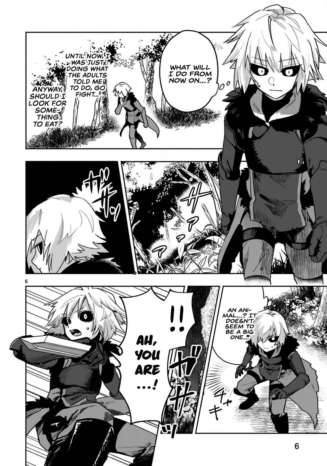 Page 8 Chapter 1.1 Maken Tsukai no Moto Shounen Hei wa, Moto Teki Kanbu no Onee-san to Issho ni Ikitai