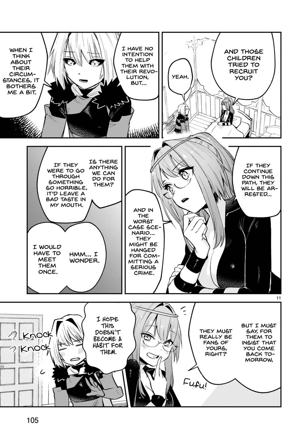 Page 12 Chapter 31 Maken Tsukai no Moto Shounen Hei wa, Moto Teki Kanbu no Onee-san to Issho ni Ikitai