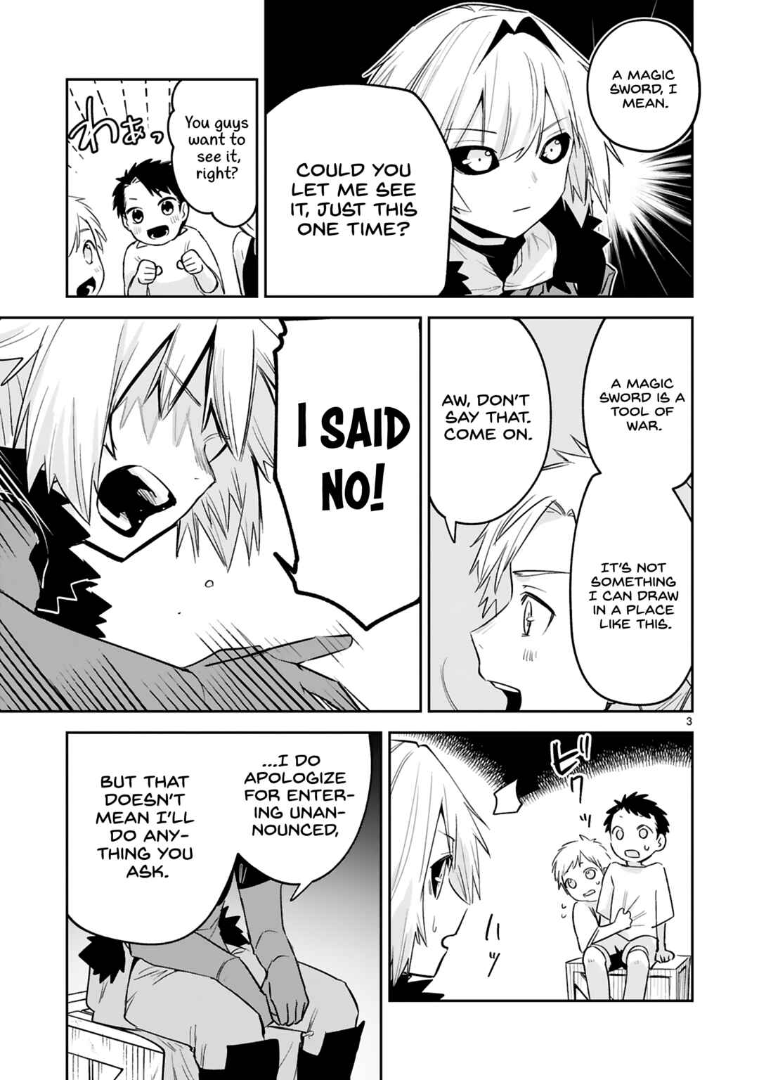 Page 4 Chapter 31 Maken Tsukai no Moto Shounen Hei wa, Moto Teki Kanbu no Onee-san to Issho ni Ikitai