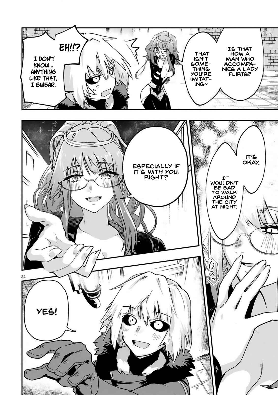 Page 13 Chapter 2.2 Maken Tsukai no Moto Shounen Hei wa, Moto Teki Kanbu no Onee-san to Issho ni Ikitai