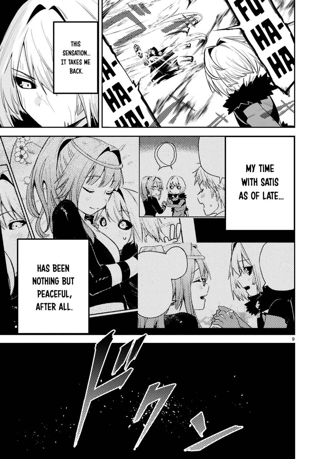 Page 9 Chapter 33 Maken Tsukai no Moto Shounen Hei wa, Moto Teki Kanbu no Onee-san to Issho ni Ikitai
