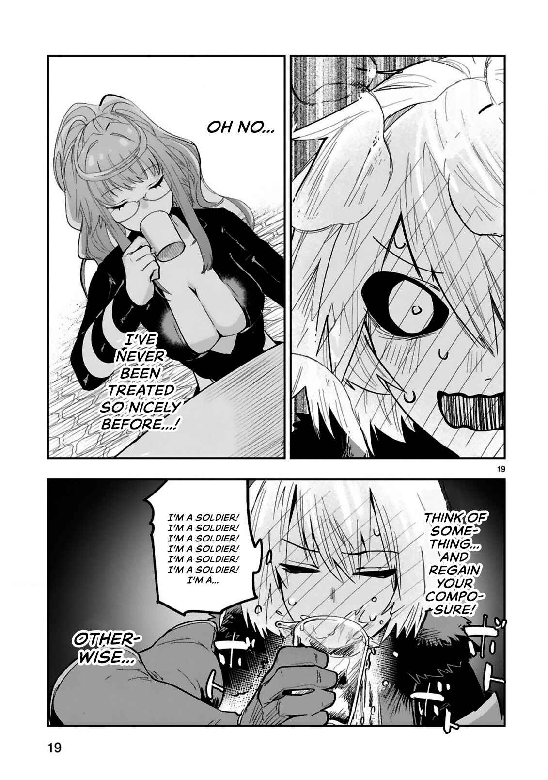 Page 9 Chapter 4.2 Maken Tsukai no Moto Shounen Hei wa, Moto Teki Kanbu no Onee-san to Issho ni Ikitai