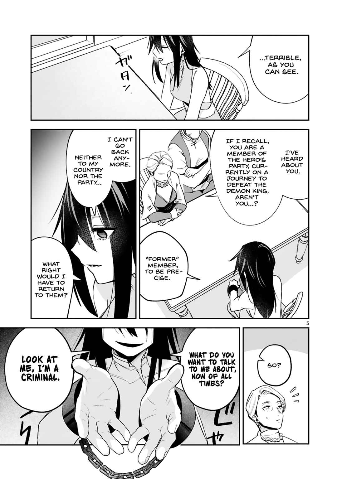 Page 5 Chapter 24 Maken Tsukai no Moto Shounen Hei wa, Moto Teki Kanbu no Onee-san to Issho ni Ikitai