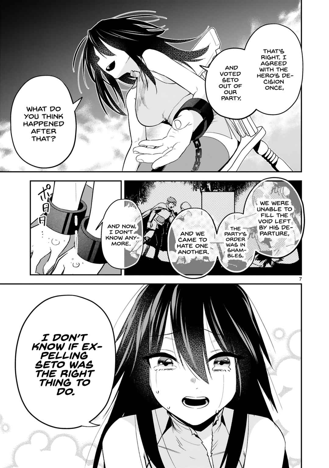 Page 7 Chapter 24 Maken Tsukai no Moto Shounen Hei wa, Moto Teki Kanbu no Onee-san to Issho ni Ikitai