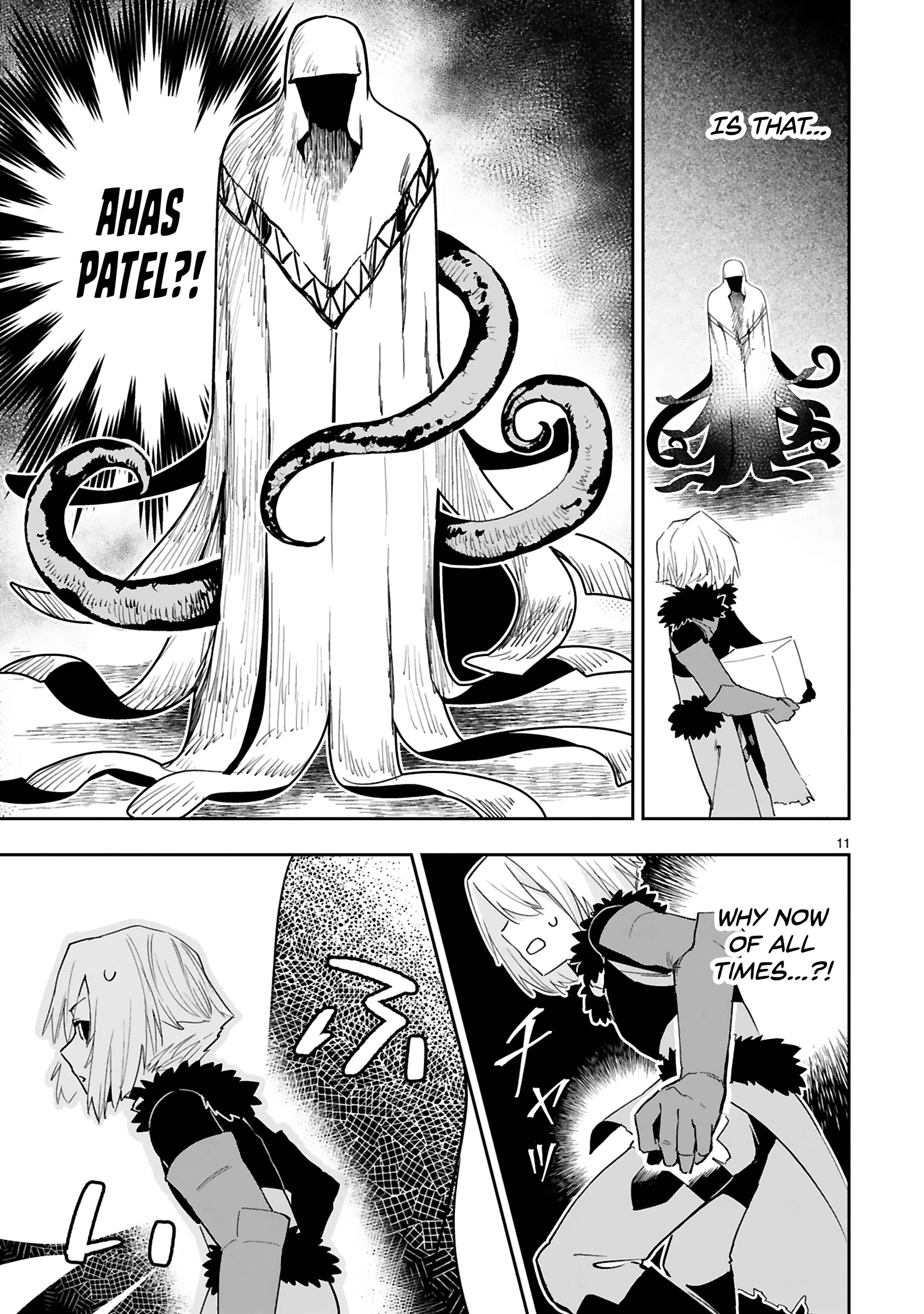 Page 12 Chapter 13 Maken Tsukai no Moto Shounen Hei wa, Moto Teki Kanbu no Onee-san to Issho ni Ikitai