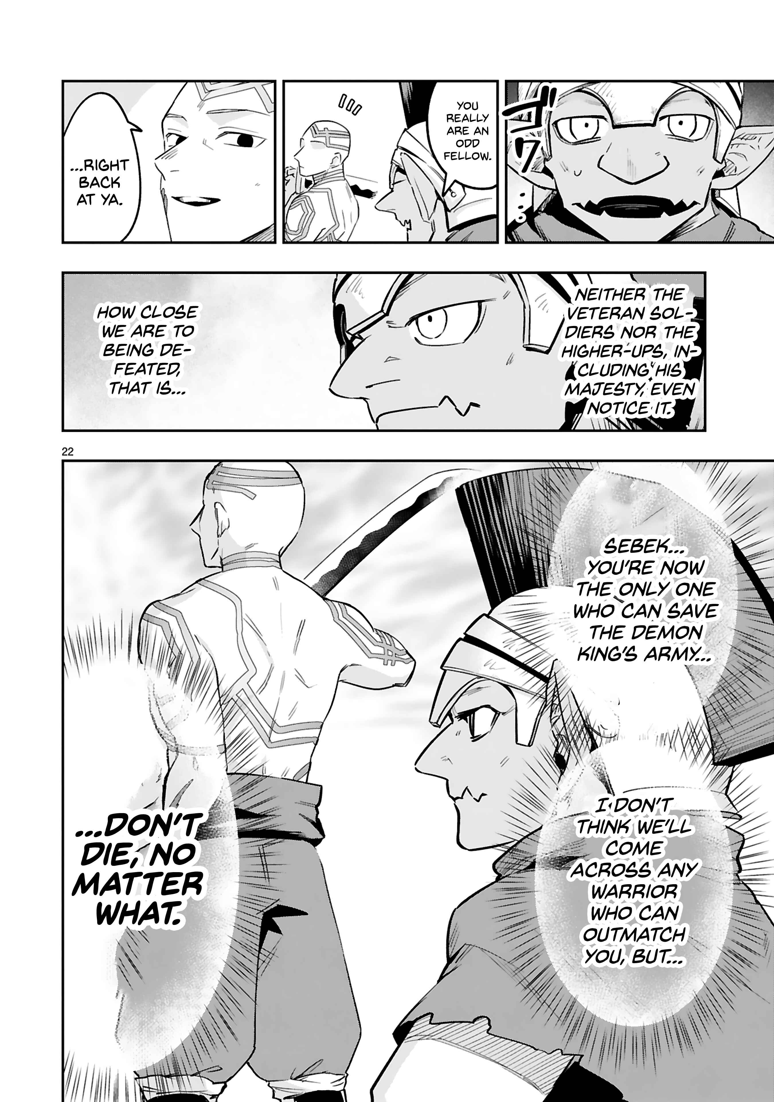 Page 23 Chapter 13 Maken Tsukai no Moto Shounen Hei wa, Moto Teki Kanbu no Onee-san to Issho ni Ikitai