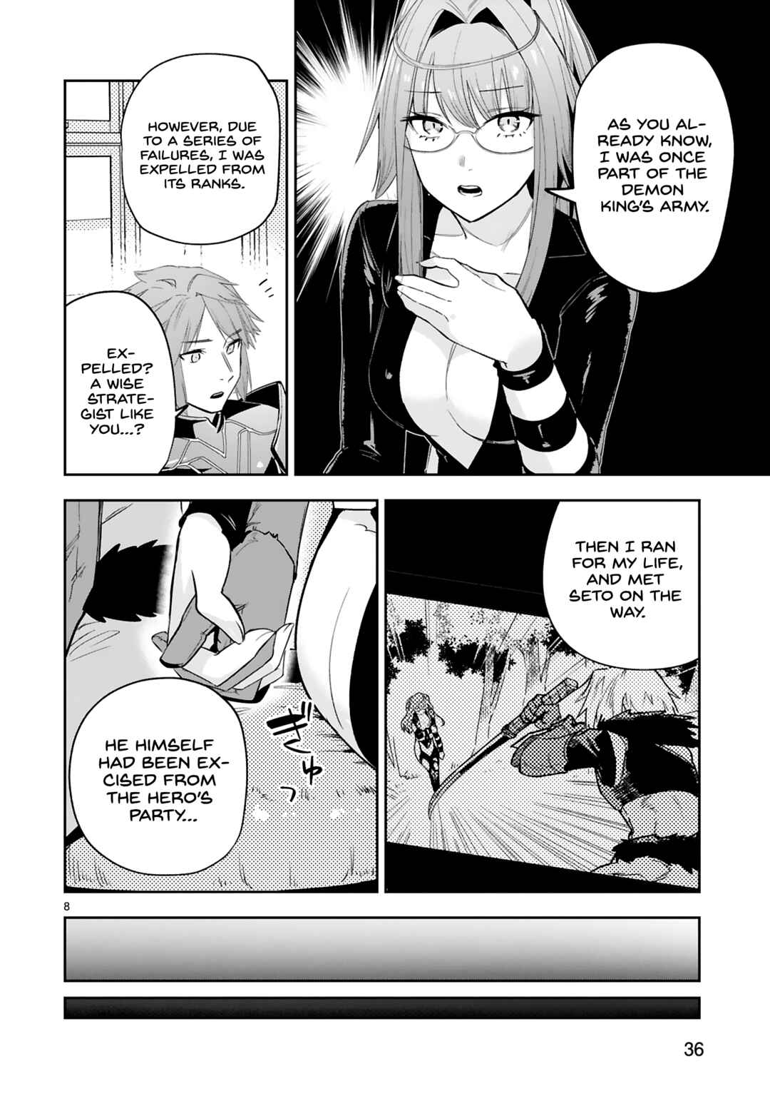 Page 9 Chapter 15 Maken Tsukai no Moto Shounen Hei wa, Moto Teki Kanbu no Onee-san to Issho ni Ikitai