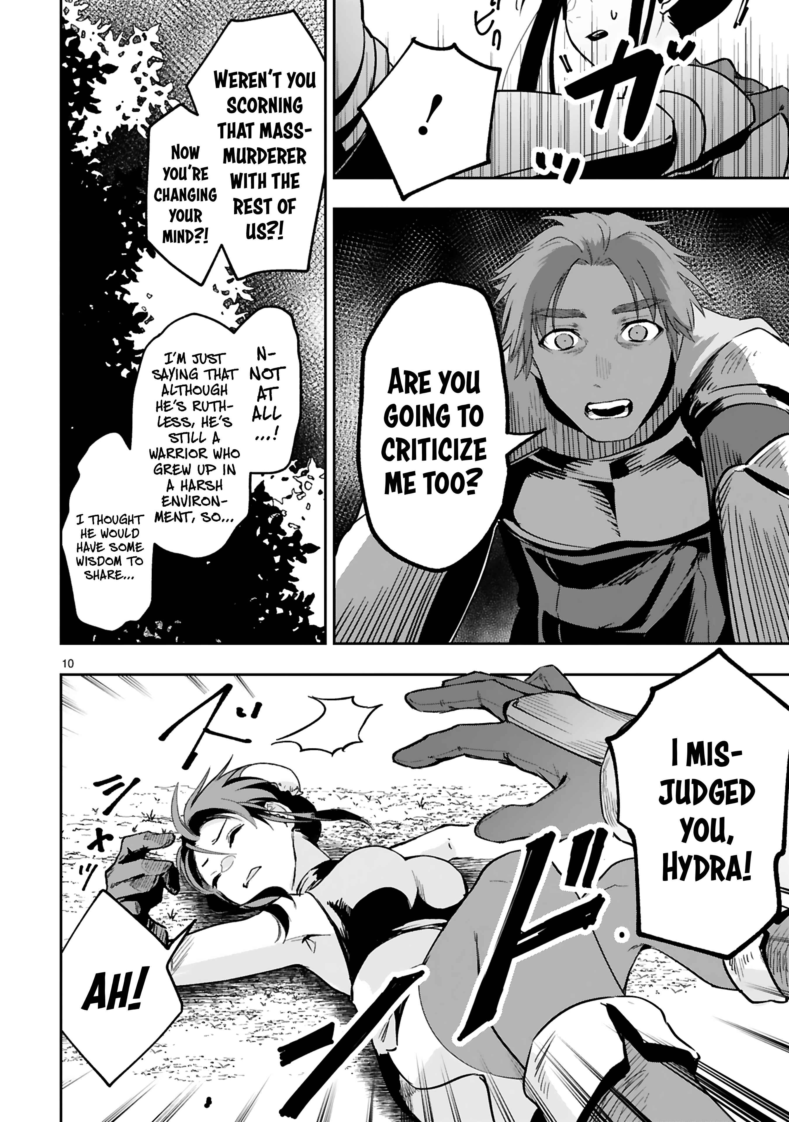 Page 10 Chapter 8 Maken Tsukai no Moto Shounen Hei wa, Moto Teki Kanbu no Onee-san to Issho ni Ikitai