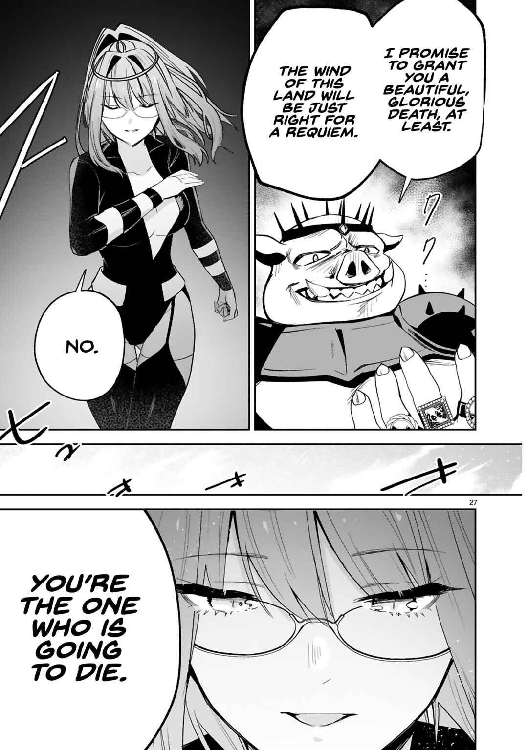 Page 28 Chapter 26 Maken Tsukai no Moto Shounen Hei wa, Moto Teki Kanbu no Onee-san to Issho ni Ikitai