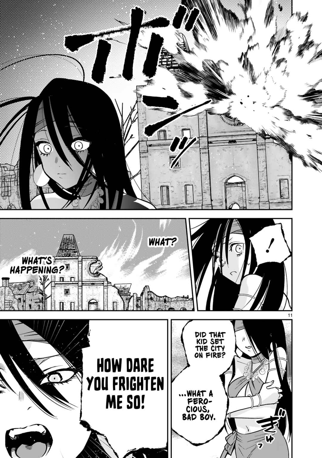 Page 12 Chapter 36 Maken Tsukai no Moto Shounen Hei wa, Moto Teki Kanbu no Onee-san to Issho ni Ikitai