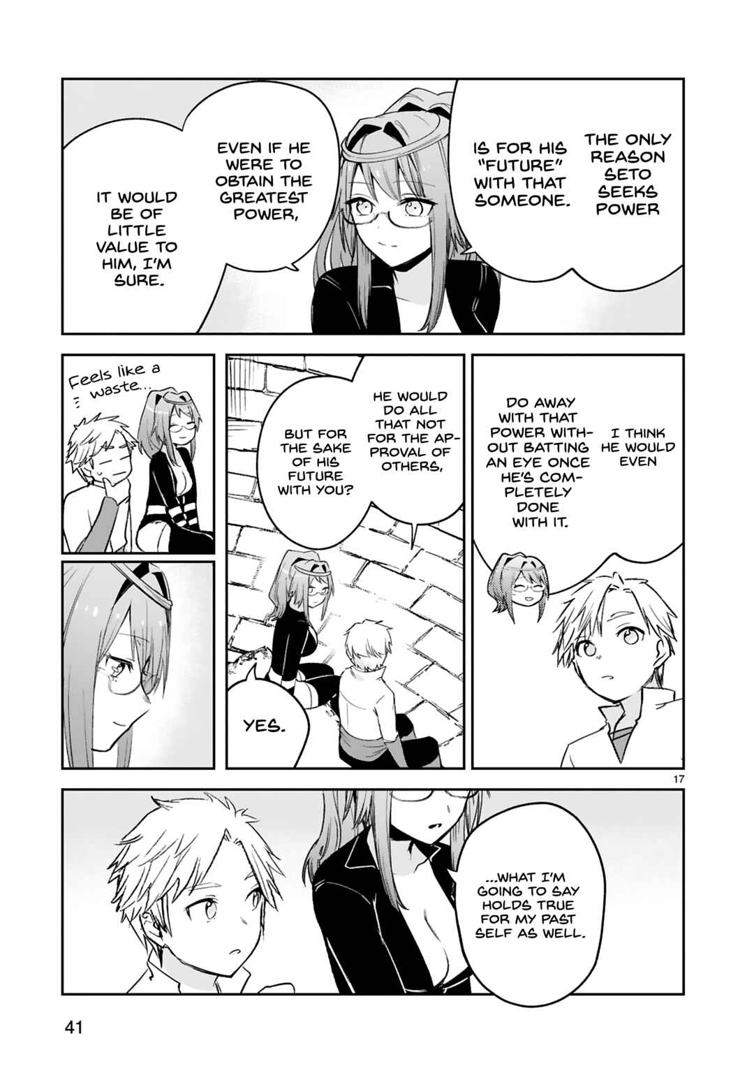 Page 18 Chapter 35 Maken Tsukai no Moto Shounen Hei wa, Moto Teki Kanbu no Onee-san to Issho ni Ikitai