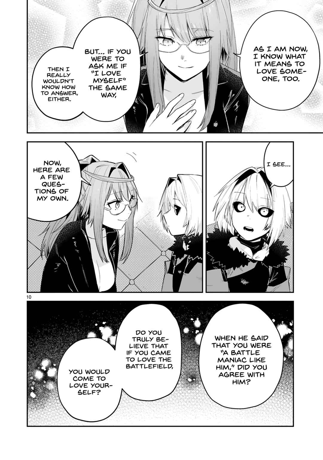 Page 10 Chapter 23 Maken Tsukai no Moto Shounen Hei wa, Moto Teki Kanbu no Onee-san to Issho ni Ikitai