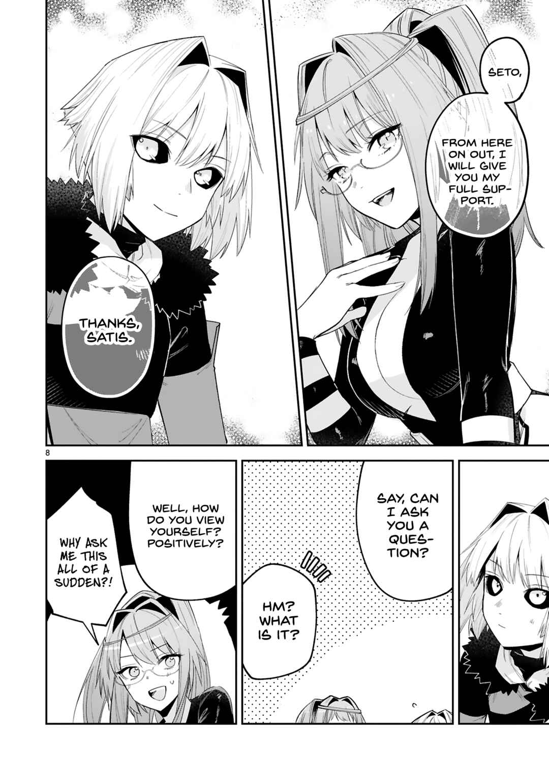 Page 8 Chapter 23 Maken Tsukai no Moto Shounen Hei wa, Moto Teki Kanbu no Onee-san to Issho ni Ikitai