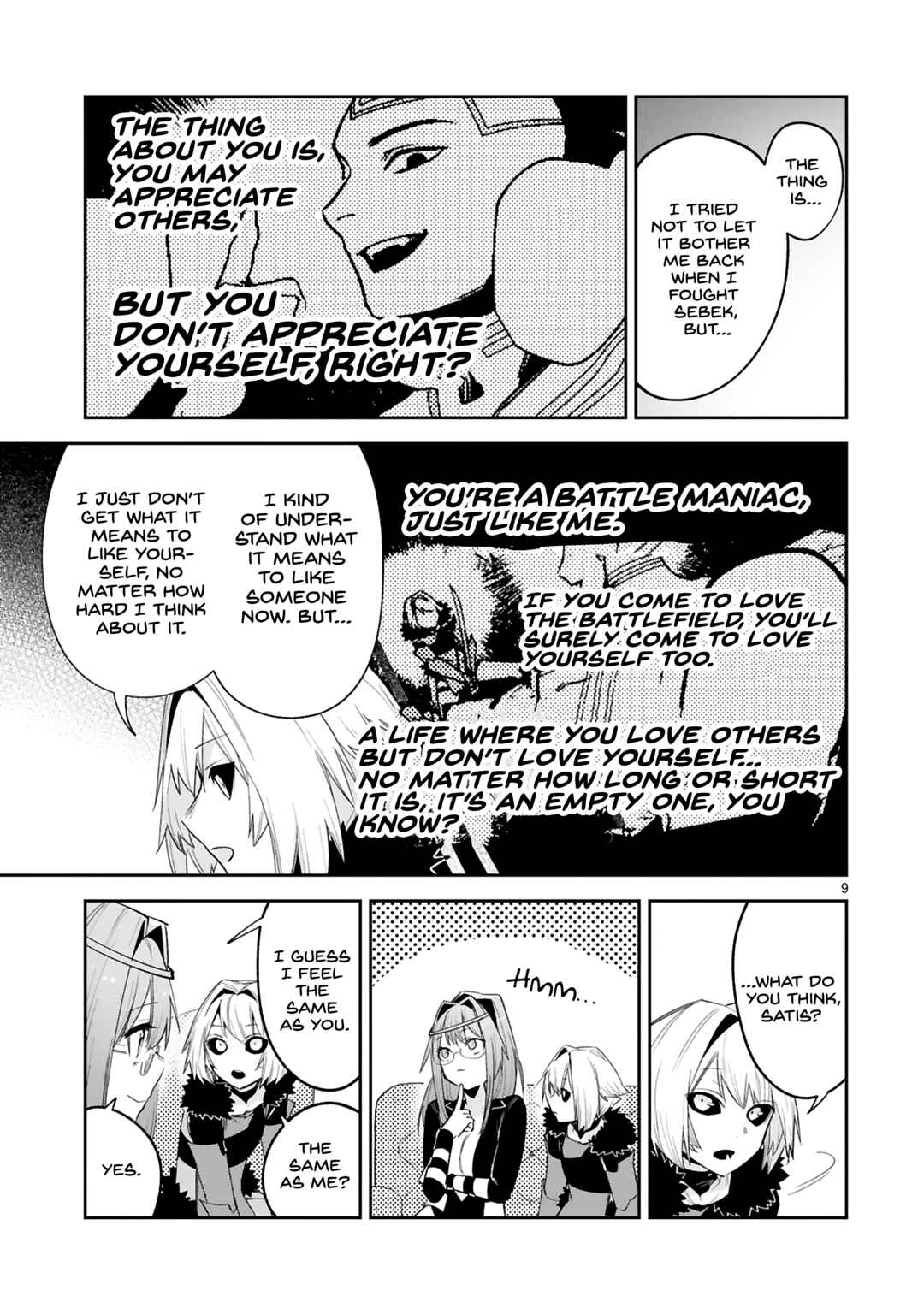 Page 9 Chapter 23 Maken Tsukai no Moto Shounen Hei wa, Moto Teki Kanbu no Onee-san to Issho ni Ikitai