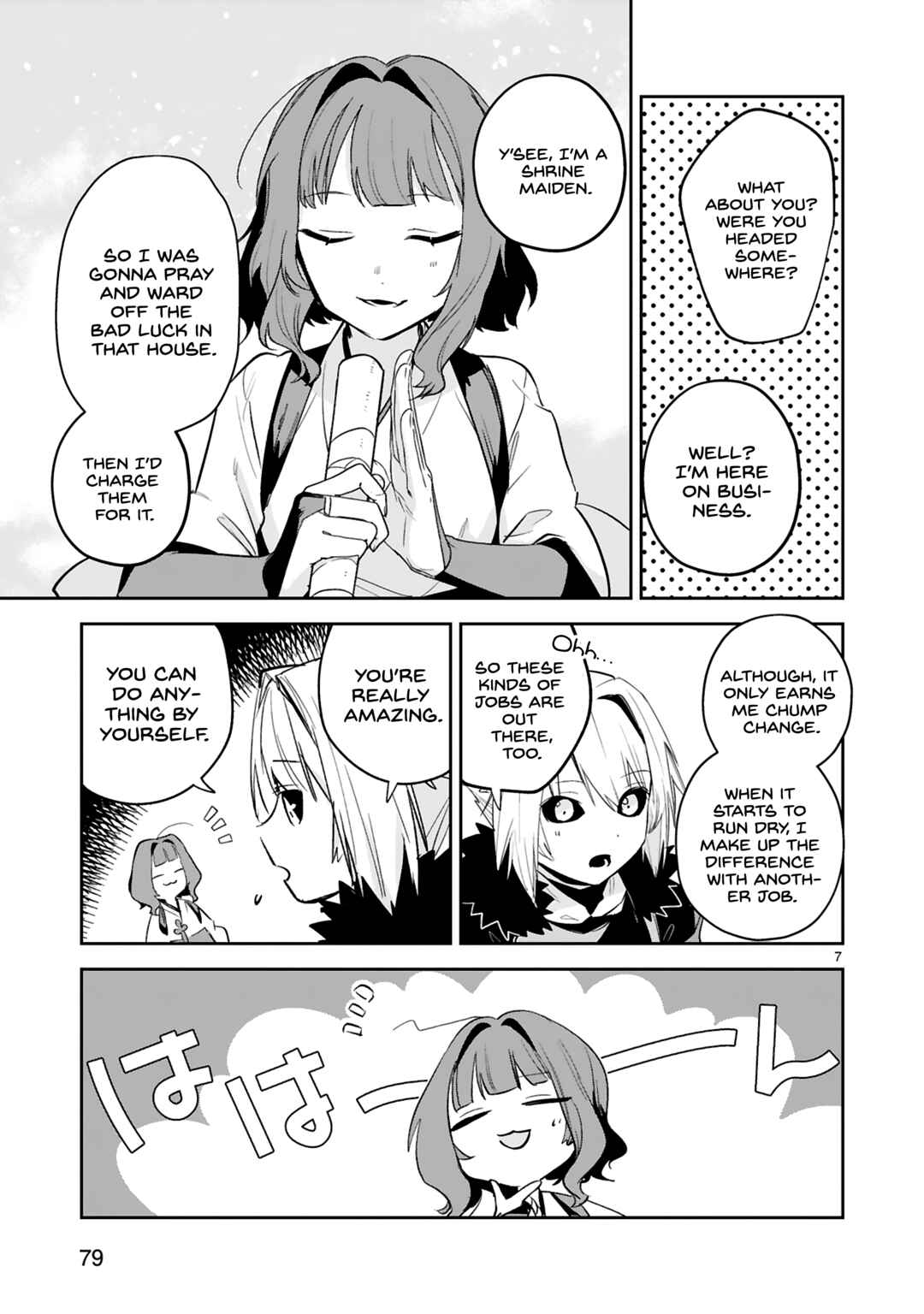 Page 8 Chapter 30 Maken Tsukai no Moto Shounen Hei wa, Moto Teki Kanbu no Onee-san to Issho ni Ikitai
