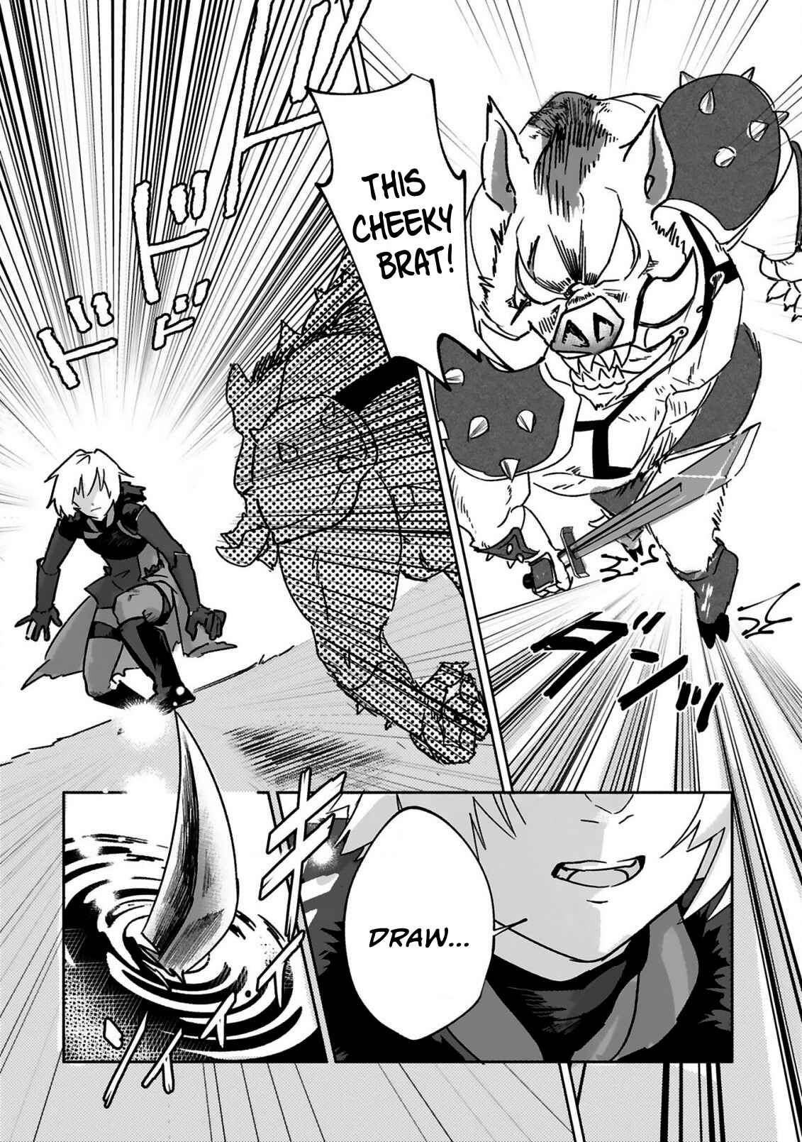 Page 5 Chapter 1.2 Maken Tsukai no Moto Shounen Hei wa, Moto Teki Kanbu no Onee-san to Issho ni Ikitai