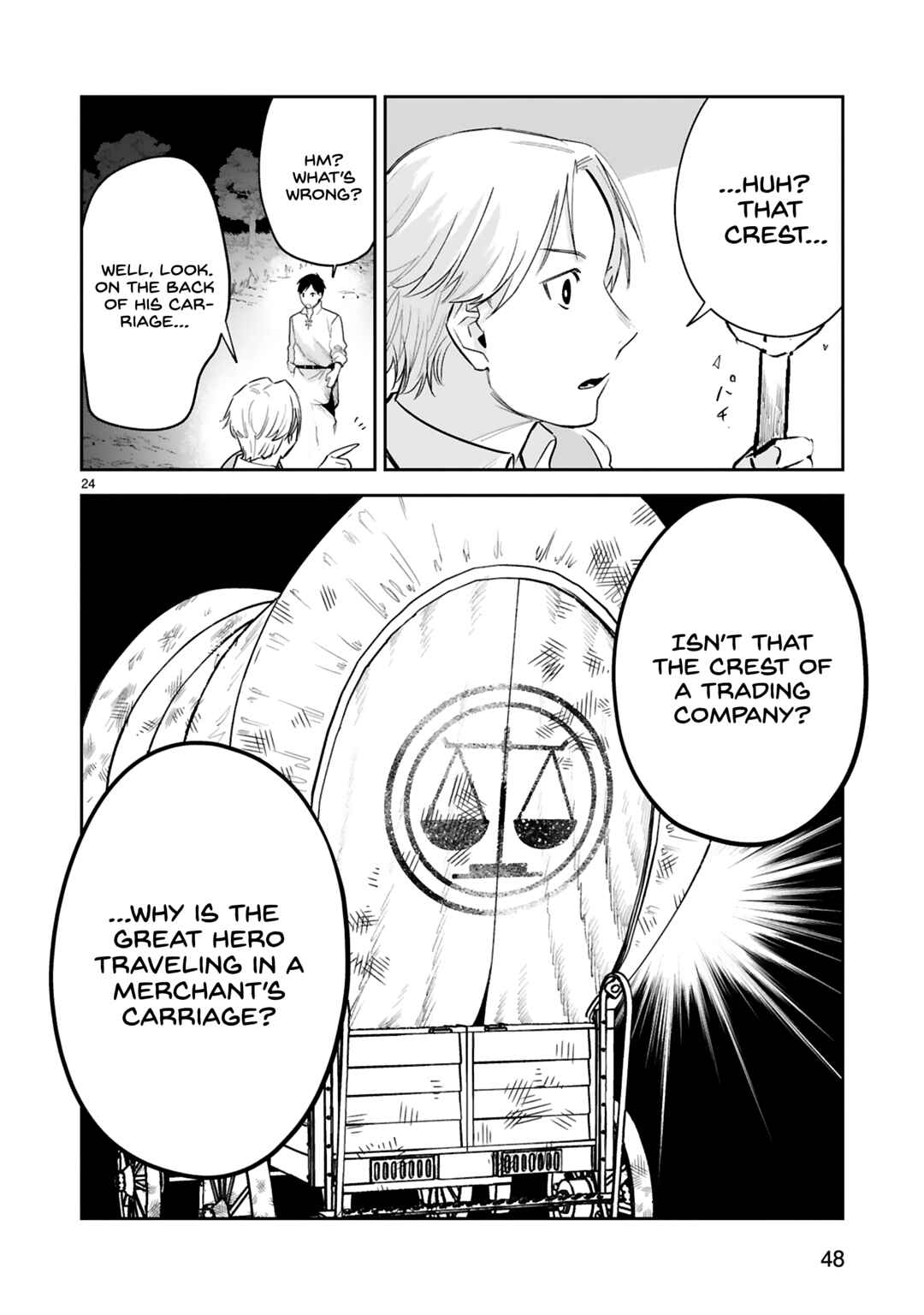 Page 24 Chapter 28 Maken Tsukai no Moto Shounen Hei wa, Moto Teki Kanbu no Onee-san to Issho ni Ikitai