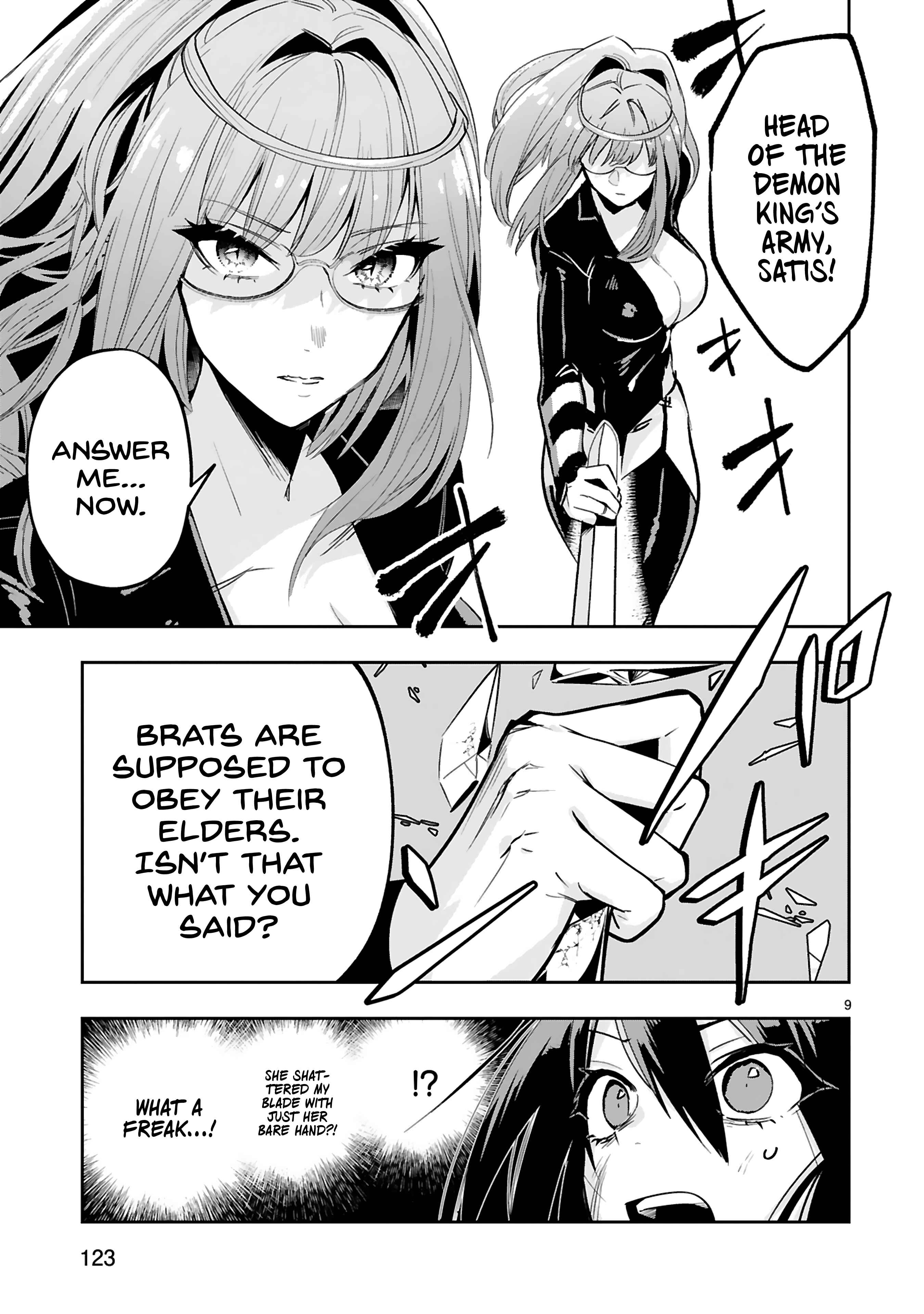 Page 10 Chapter 12 Maken Tsukai no Moto Shounen Hei wa, Moto Teki Kanbu no Onee-san to Issho ni Ikitai