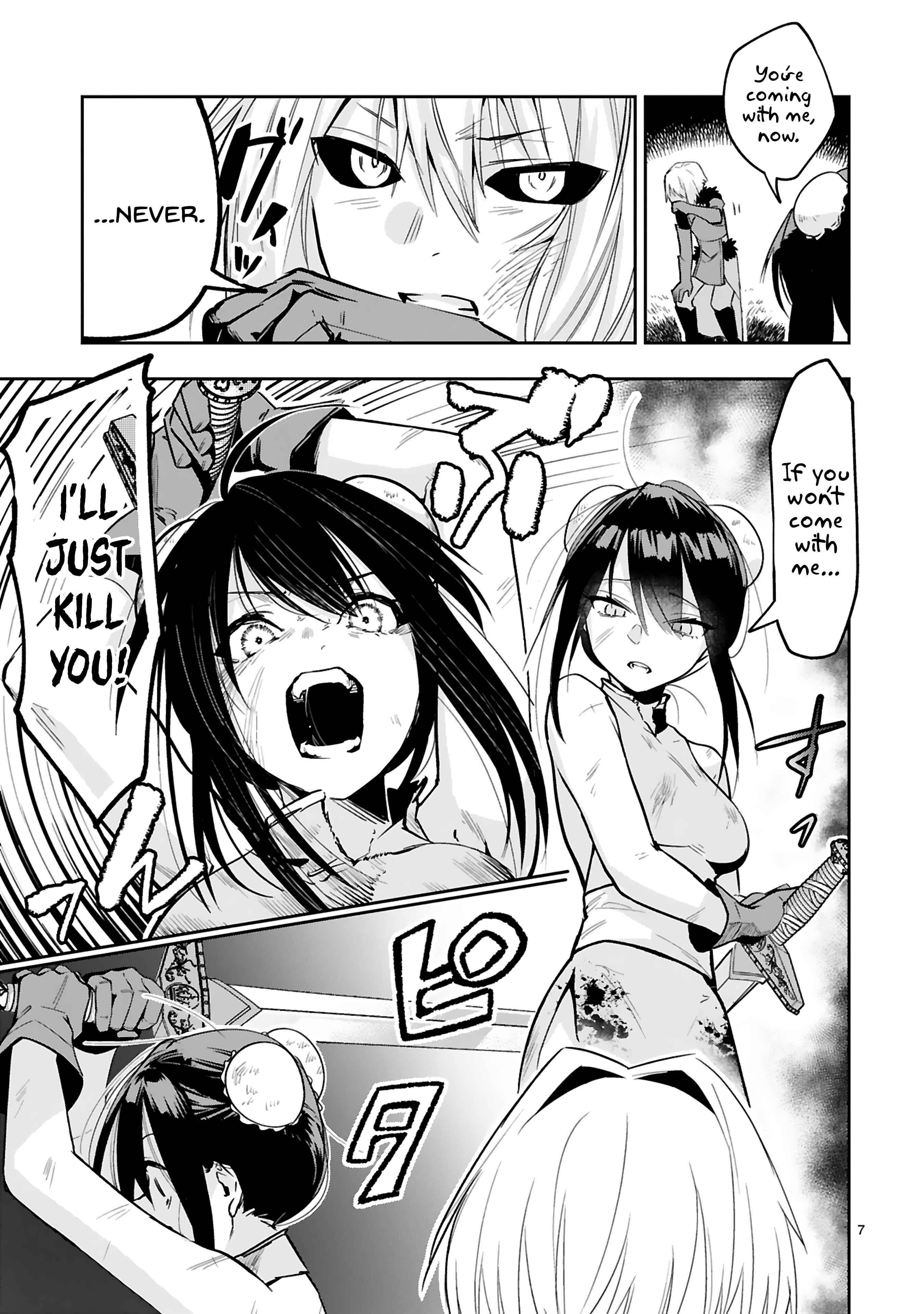Page 8 Chapter 12 Maken Tsukai no Moto Shounen Hei wa, Moto Teki Kanbu no Onee-san to Issho ni Ikitai