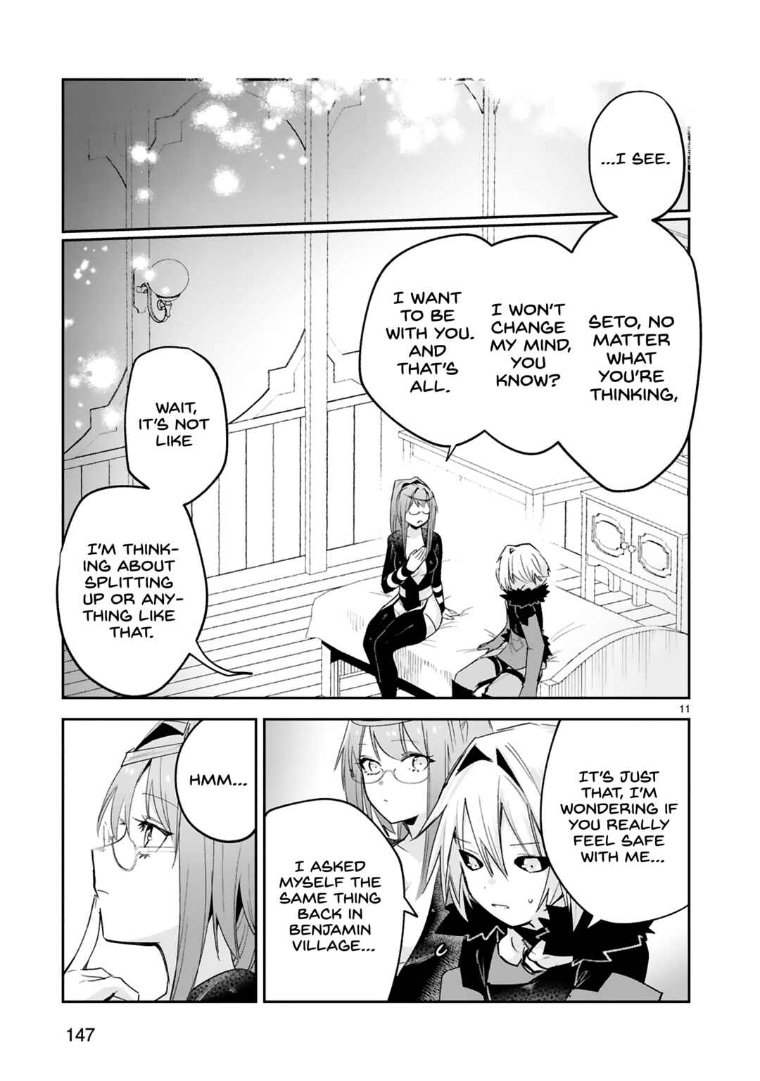 Page 12 Chapter 39 Maken Tsukai no Moto Shounen Hei wa, Moto Teki Kanbu no Onee-san to Issho ni Ikitai
