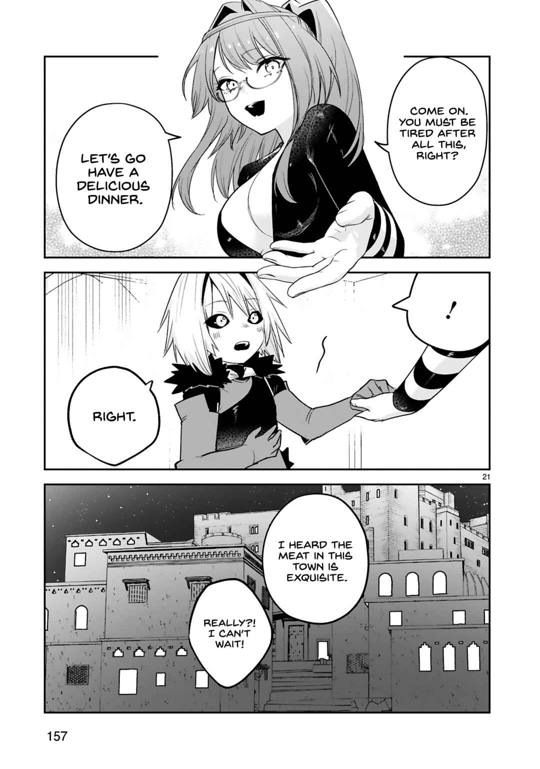 Page 21 Chapter 39 Maken Tsukai no Moto Shounen Hei wa, Moto Teki Kanbu no Onee-san to Issho ni Ikitai