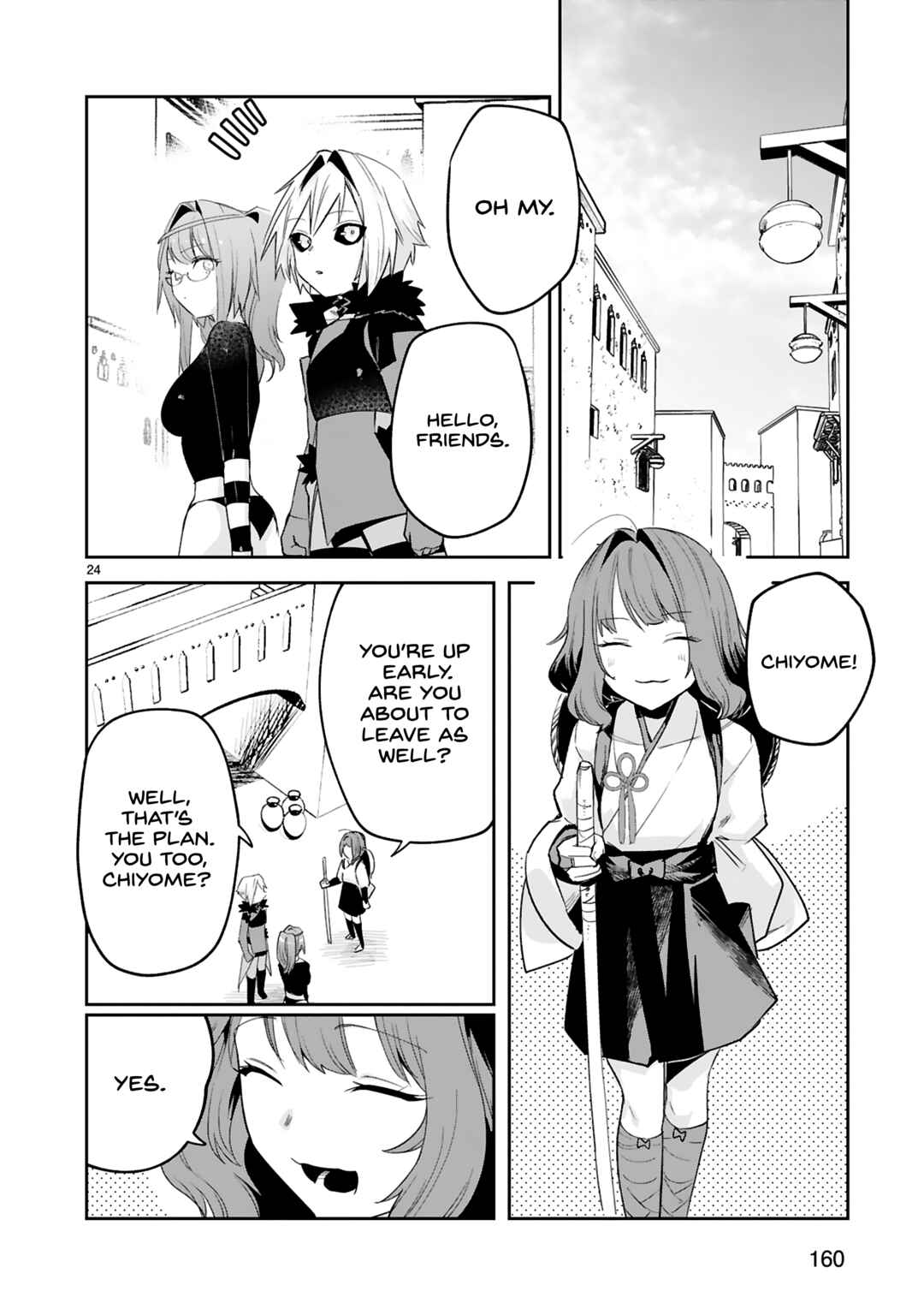 Page 24 Chapter 39 Maken Tsukai no Moto Shounen Hei wa, Moto Teki Kanbu no Onee-san to Issho ni Ikitai