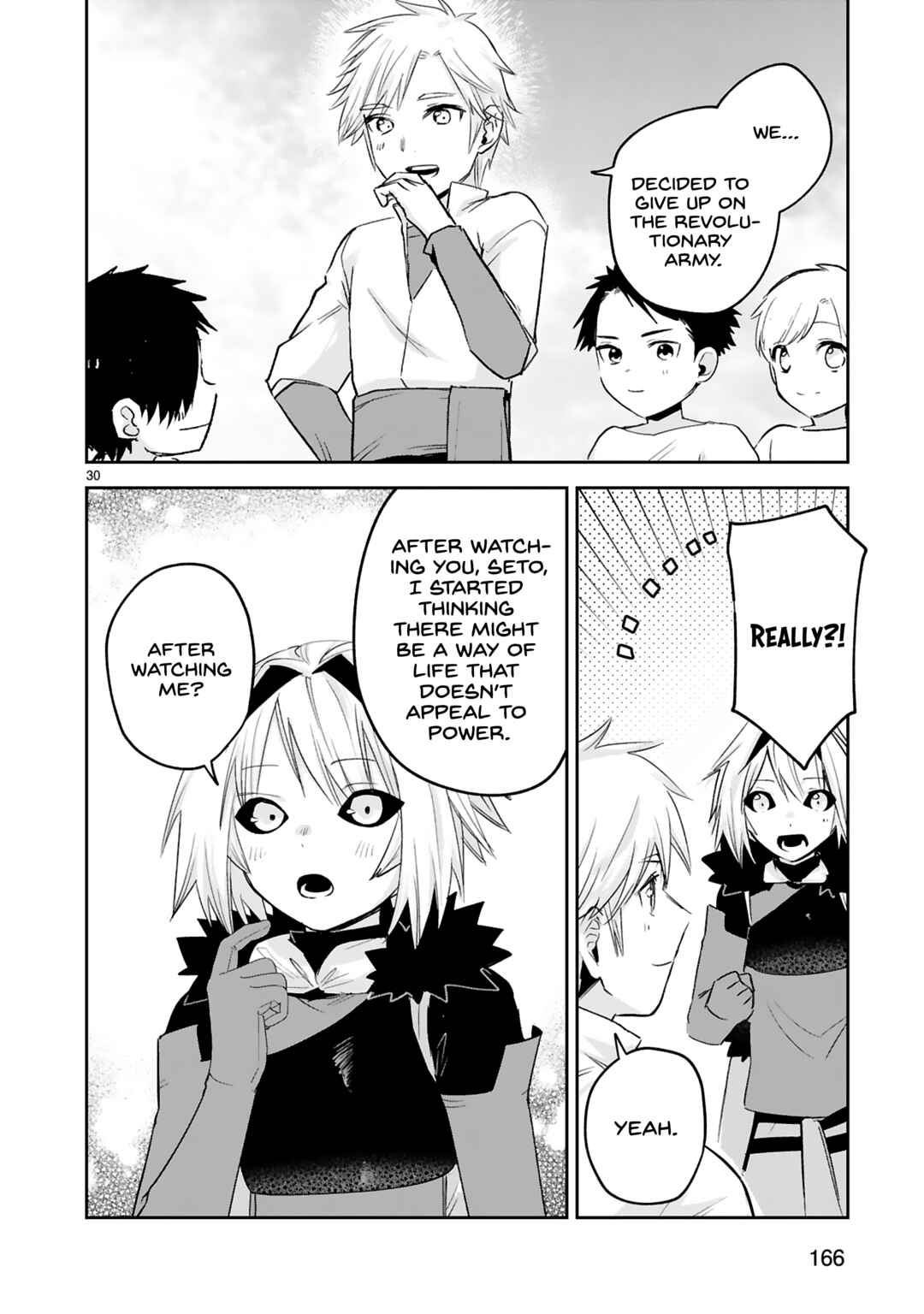Page 30 Chapter 39 Maken Tsukai no Moto Shounen Hei wa, Moto Teki Kanbu no Onee-san to Issho ni Ikitai