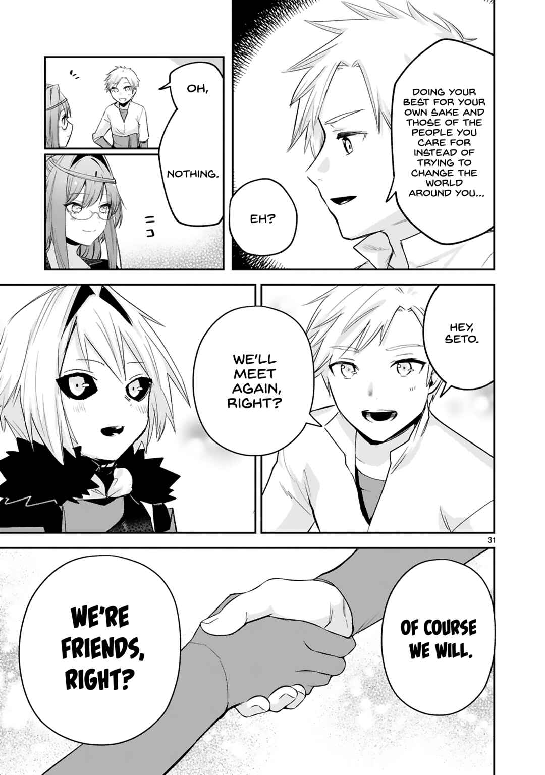 Page 31 Chapter 39 Maken Tsukai no Moto Shounen Hei wa, Moto Teki Kanbu no Onee-san to Issho ni Ikitai