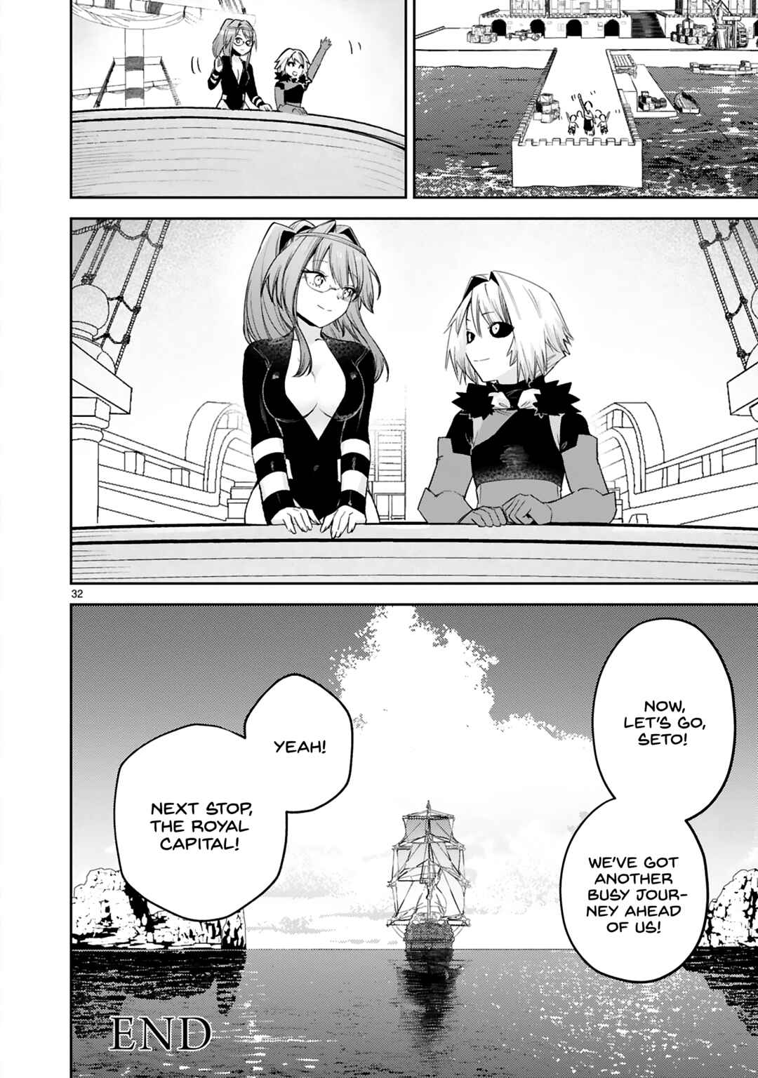 Page 32 Chapter 39 Maken Tsukai no Moto Shounen Hei wa, Moto Teki Kanbu no Onee-san to Issho ni Ikitai