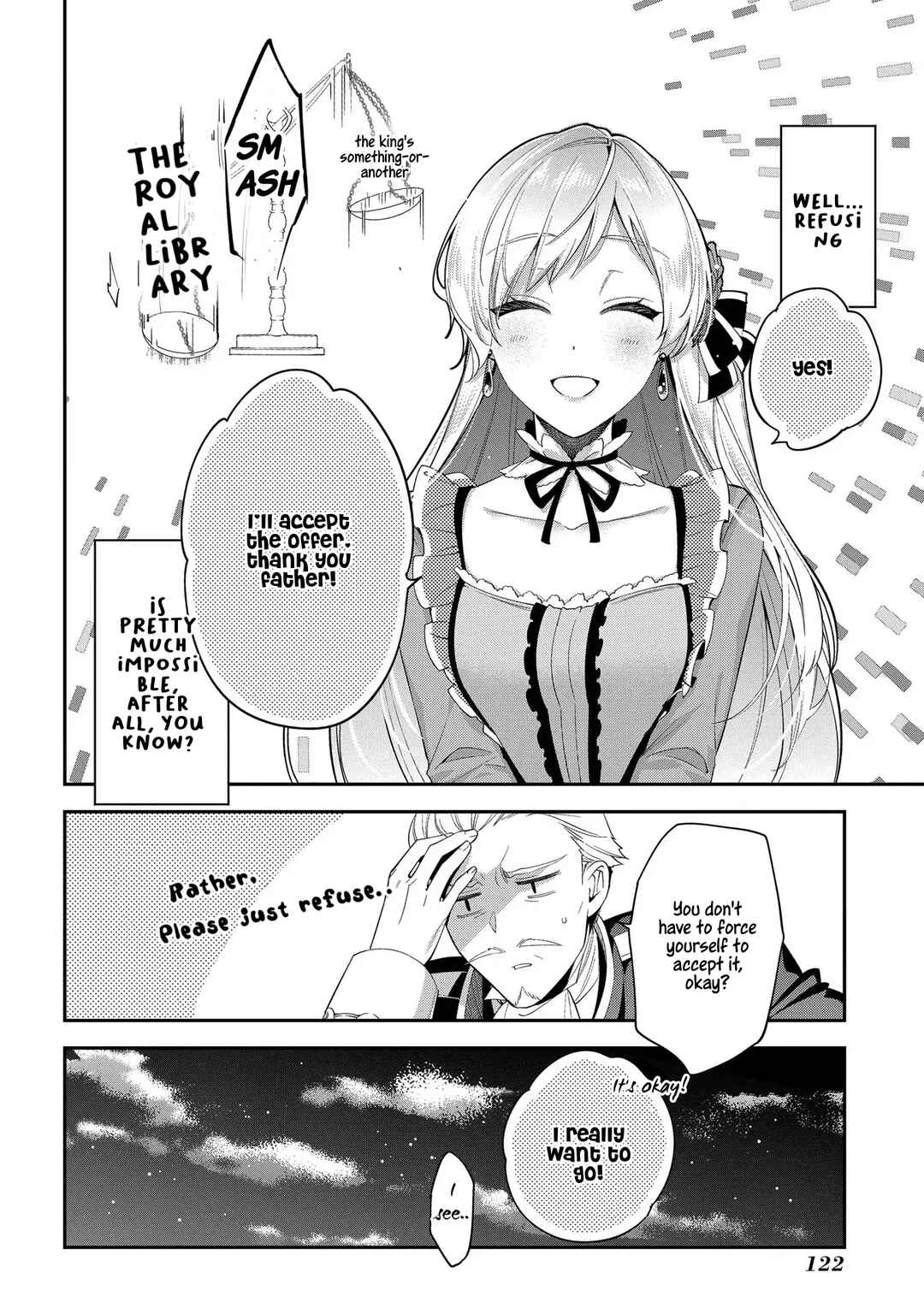 Page 14 Chapter 4 Outaishi ni Konyaku Haki Saretanode, Mou Baka no Furi wa Yameyou to Omoimasu
