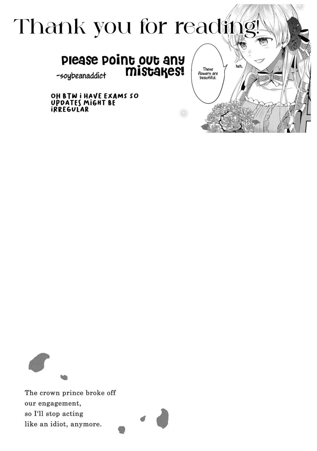 Page 29 Chapter 4 Outaishi ni Konyaku Haki Saretanode, Mou Baka no Furi wa Yameyou to Omoimasu